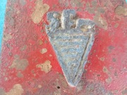 SFA - Sanocka abryka Autobusów . Dekiel z emblematem . 