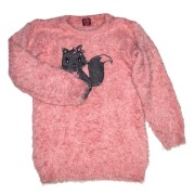 Sweter różowy dla dziewczynki Kik 122
