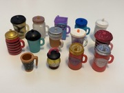 LOL Surprise Doll Accesorios Cups Mugs Multicolors Lot of 14