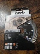 Tarcza diamentowa KWB Professional 125 x 22,23 mm