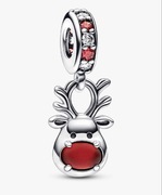 Charms Pandora Renifer Murano 792330C01 srebro 925 ORYGINAŁ