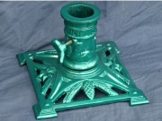 STOJAK POD CHOINKĘ żeliwny, napis "Hejlige nacht stille nacht" bardzo ładny