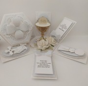 Ekskluzywna kartka exploding box Pierwsza Komunia Chrzest konfirmacja 