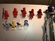 LEGO STAR WARS, oryginalne, fajna księżniczka Lea, dużo figurek