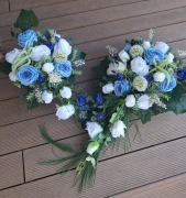 Wiązanka stroik komplet na cmentarz  