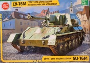 Działo samobieżne Su 76 M ZVEZDA  1:35