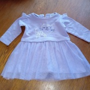 piękna sukieneczka z tiulem rozmiar -62cm