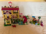 LEGO FRIENDS DOM FIGURKI ZWIERZĘTA JEDZENIE PŁYTKI STADNINA KONI ROŚLINY 5