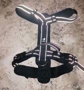 Szelki dla psa, czarne, GUARD Rozm. Xl