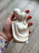 Świeca sojowa stojąca, para, couple, kwiatowa, kwiaty