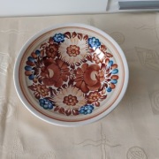 Talerz dekoracyjny ręcznie malowany Koło