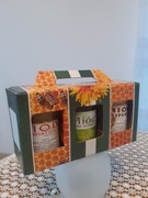 3 słoiki Miód nektarowy z rodzinnej pasieki zestaw prezentowy 