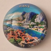 Magnes na lodówkę Omiš (2K).