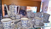 porcelanowy serwis kawowy Jäger Eisenberg – Original Blau Saks,12 osób