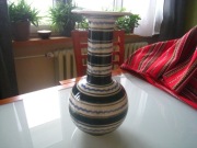 BOLESŁAWIEC WAZON WOLANIN MACZUGA PIĘKNY 34cm. POLSKA