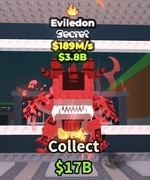 Eviledon | 189m/s | SAB | Steal a brainrot | Roblox
