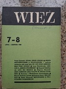 Więź nr 333-334 (7-8/1986) Szoah, Żydzi; Mistrz Eckhart; Wł. Bartoszewski