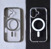 Etui/case klasyczne i szare z magsafe na iPhone'a 17