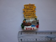 Magnes na lodówkę - 340g. RZYM Drogowskazy