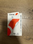 Kabel Usb-C – Usb-C Canyon 100W 1 m Biały
