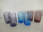 Coca Cola szklanki - puszka zestaw 6 szt. kolekcja