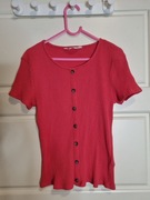 Bluzka 152-164 cm H&M koral 