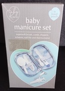 Baby Manicure Set: Zestaw do pielęgnacji paznokci+termometr dla niemowląt 