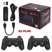 Konsola Retro x2 plus emulatory HDMI Game Box 2 pady  karta 64 GB