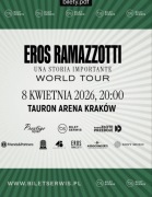 3 bilety na koncert Erosa Ramazzotti 8 kwietnia Kraków