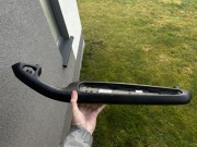 BMW E46 Coupe LCI Podłokietnik Alu Black Cube, przedni prawy - 51417904070