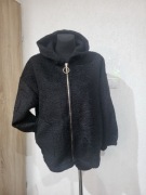 Czarna ciepła bluza 40 42