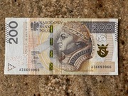 Banknot 200 zł RADAR AI6693966