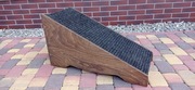 Rampa Schodki podest dla psa kota drewno wys.44cm
