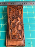 Skórzane etui na długopisy/pióra