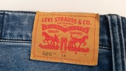 Spodnie jeansy męskie LEVI’S 520 Extreme Taper Fit