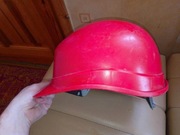 Hełm kask ochronny BHP czerwony Venitex Zircon 1 440VAC 53-63 cm