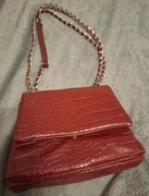 Torebka Damska Bordowa Plus Portfelik