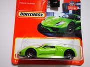 PORSCHE 918 SPYDER MATTEL MATCHBOX HOTWHEELS
