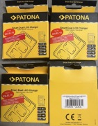 PATONA Smart Dual LCD USB Ładowarka podwójna do Nikon EN-EL15