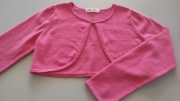 bolerko dziewczęce różowe H&M 134/140 jak nowe
