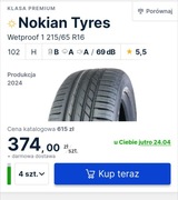 Nokian Tyres 215/65 R16 4szt. 2023