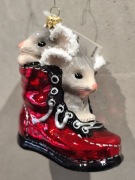 Bombka choinkowa szklana 