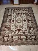 Narzuta pled na sofę i 2 fotele 100% wełna PRL,vintage