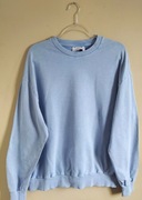 Bluza Bawełna ASOS Design Blue Washed Oversize