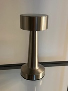 Dotykowa lampa stołowa biurkowa srebrna USB