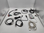 Zestaw kabli Audio Wideo PC Jack Chinch DIN USB RÓŻNE 10SZTUK   #11