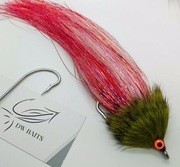 Streamer Szczupakowy DWbaits RedGreenHead25 cm