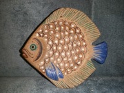 Talerzyk ozdobny RYBA handmade Meksyk