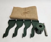 Choinka na pniu, zestaw montażowy, stojak juta (45)