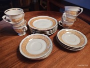 Zestaw kawowy18elementów z Chodzieży z okresu z PRL